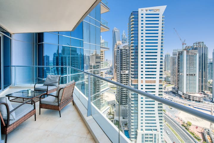 Lux 3bedroom Upgraded Apartment -Marina View & JBR - Tecom - Dubai - United Arab Emirates