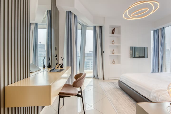 Lux 3bedroom Upgraded Apartment -Marina View & JBR - Tecom - Dubai - United Arab Emirates