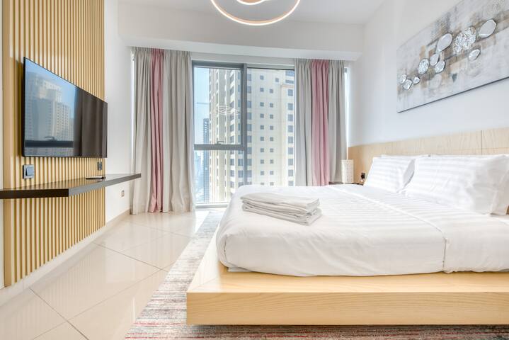 Lux 3bedroom Upgraded Apartment -Marina View & JBR - Tecom - Dubai - United Arab Emirates