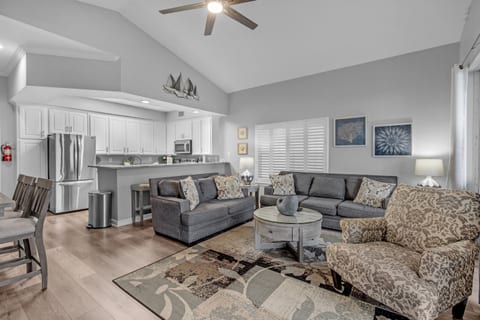 Living Area with Bar Seating