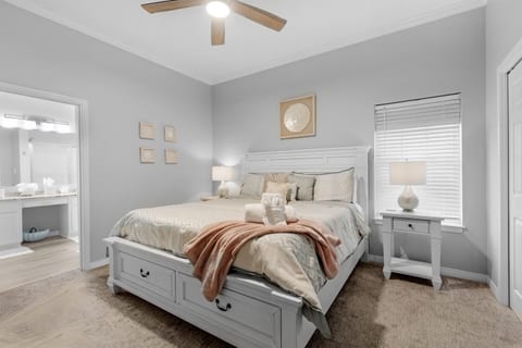 Master Bedroom with King