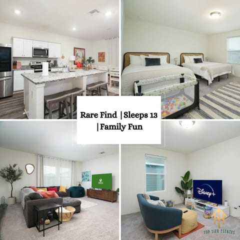 Welcome to your dream vacation home, designed for large families seeking luxury and comfort. Enjoy breathtaking views, a fully equipped kitchen, and plenty of entertainment options for all ages