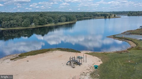 Playground by the water
