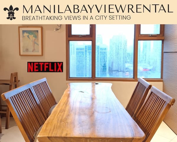 Luxury King 5BR 4BA w/Balcony Bayview Pool Netflix - Manila