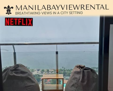 Superior Queen 1BR1BA Balcony Bayview Pool Netflix
