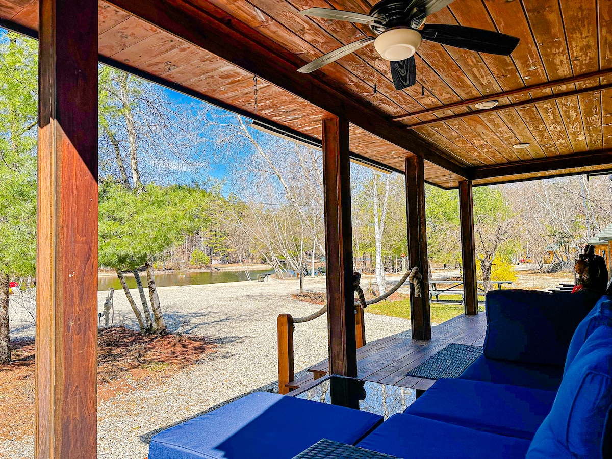 Belleau Lakeside Retreat! 500ft of Waterfront!