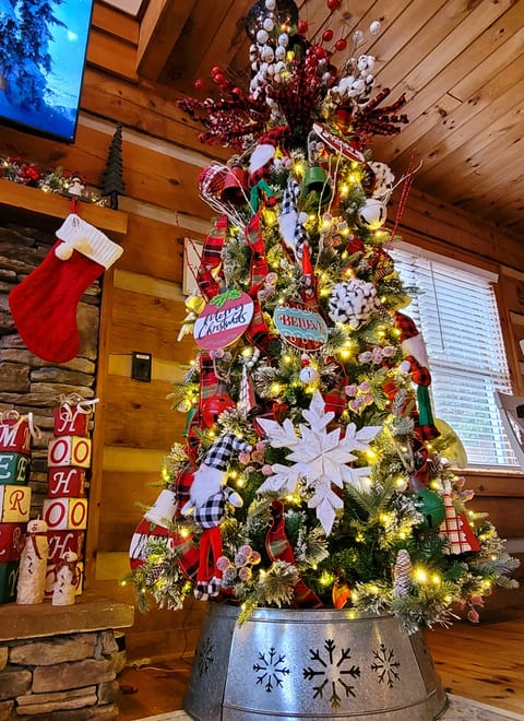 Living Room Christmas Tree