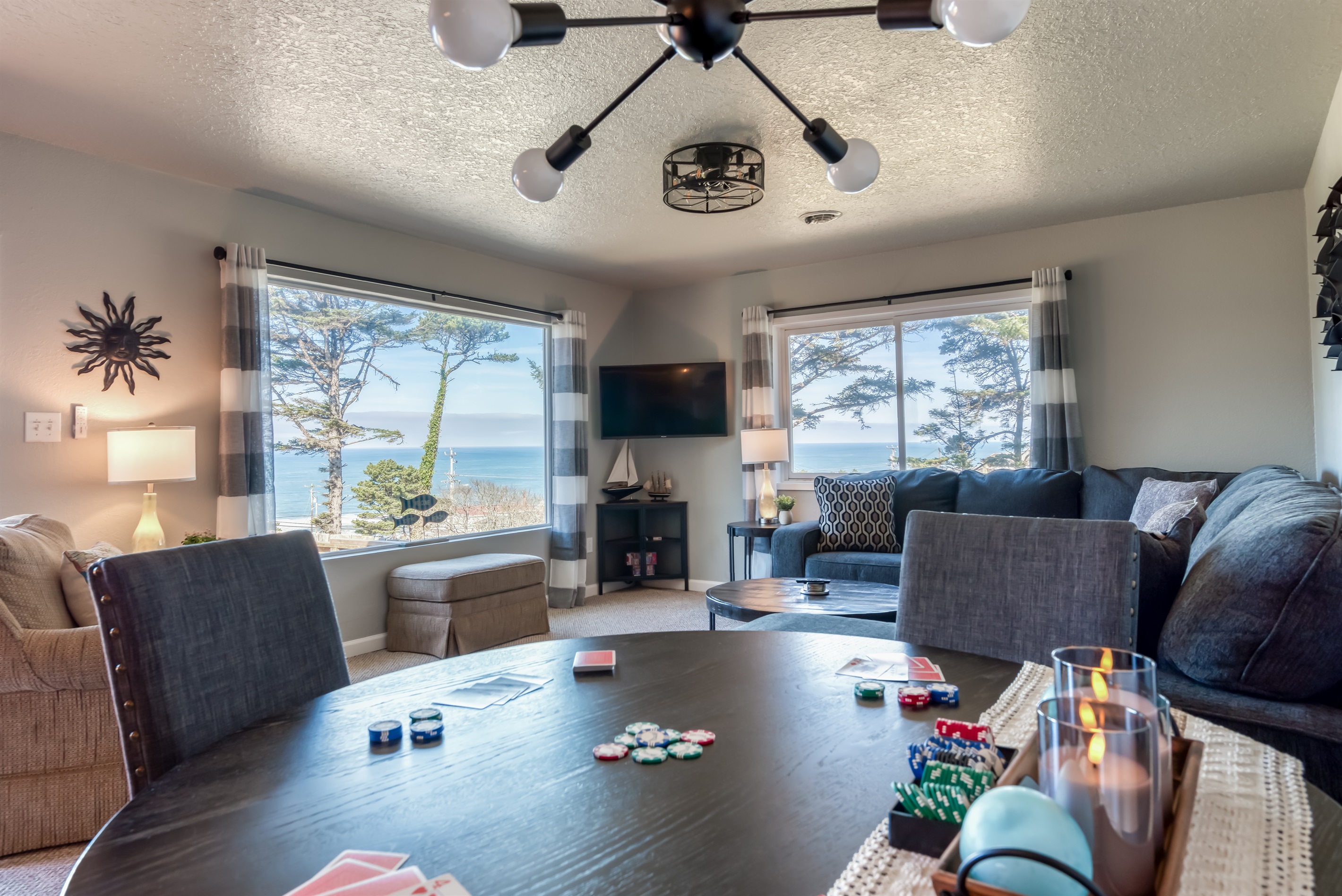 Game Table in Main Living Room