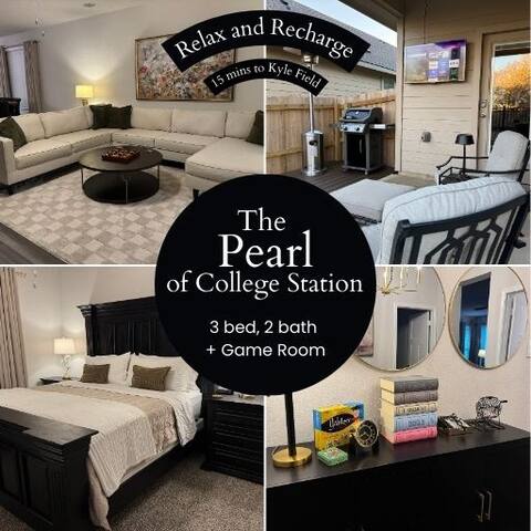 Relaxing Aggie-Friendly Home, 15-mins Kyle Field