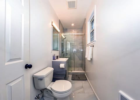 First floor full bathroom