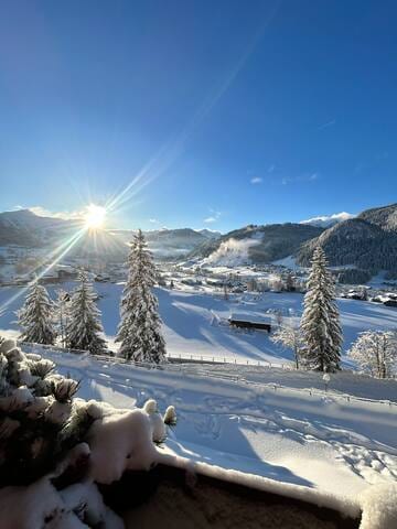 Enjoy Breathtaking View in Luxury Chalet Apartment