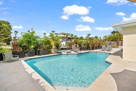 Village Canal home short walk to Beach with pool
