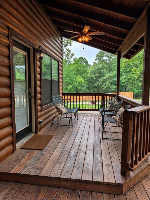 Rustic Back Porch