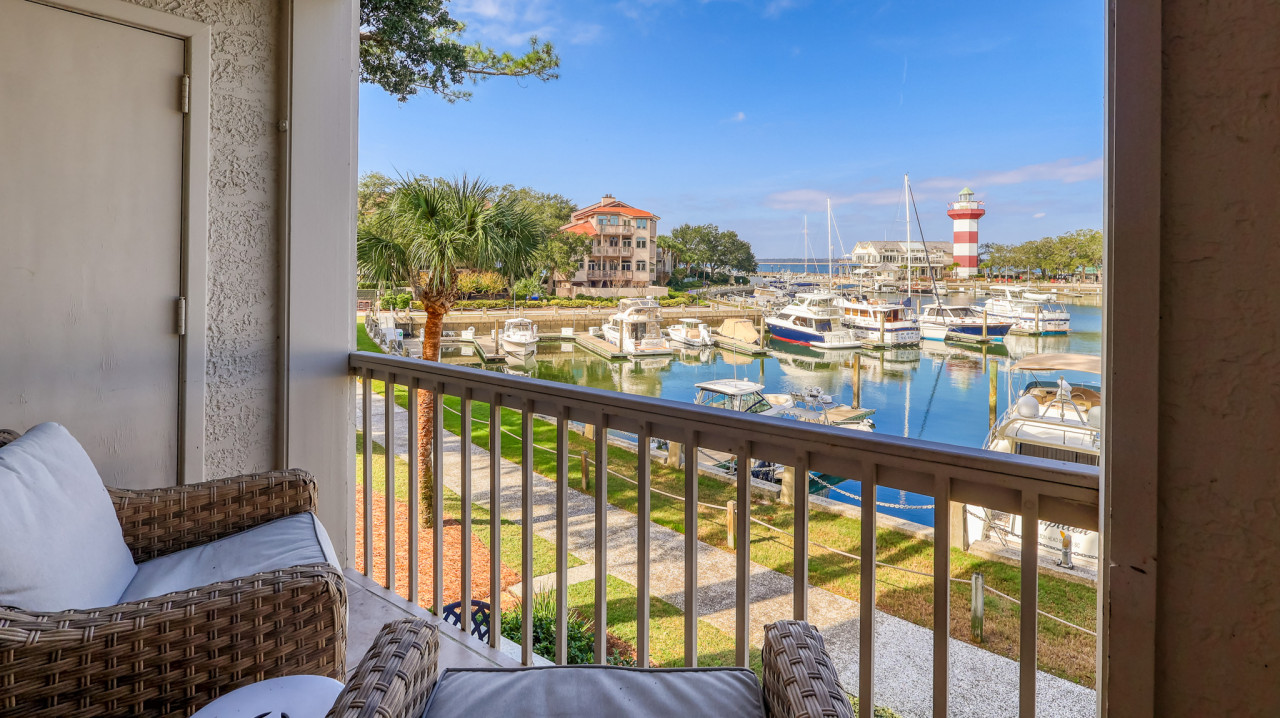 Balcony View of the Harbour Town Lighthouse