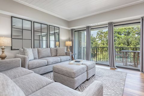 Living Area with Balcony