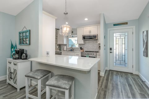 Stainless Steel Kitchen and Bar Seating