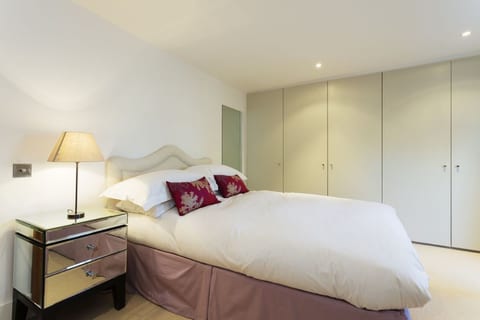The apartment is in a very central location