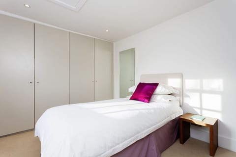 The apartment is in a very central location