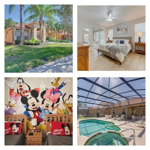 Stylish Villa in Watersong -4bd/3ba, Pool & Spa