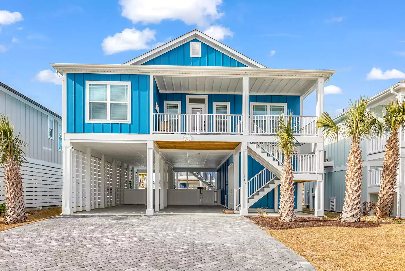 Front of the Home - Salty Starfish - North Myrtle Beach