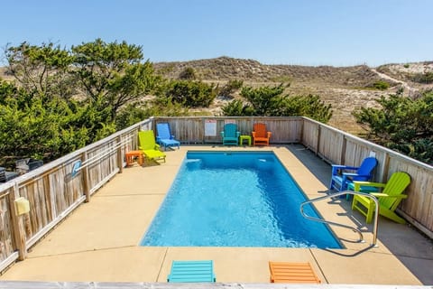 OBX Pool Beachfront Hot Tub 5Bed Volleyball Arcade