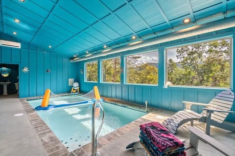 Luxury Mountain Retreat | Indoor Pool & Game Room