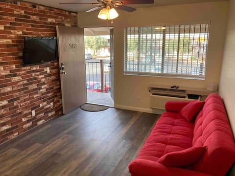 Quiet. Clean. 3 miles to strip. No cleaning fee.