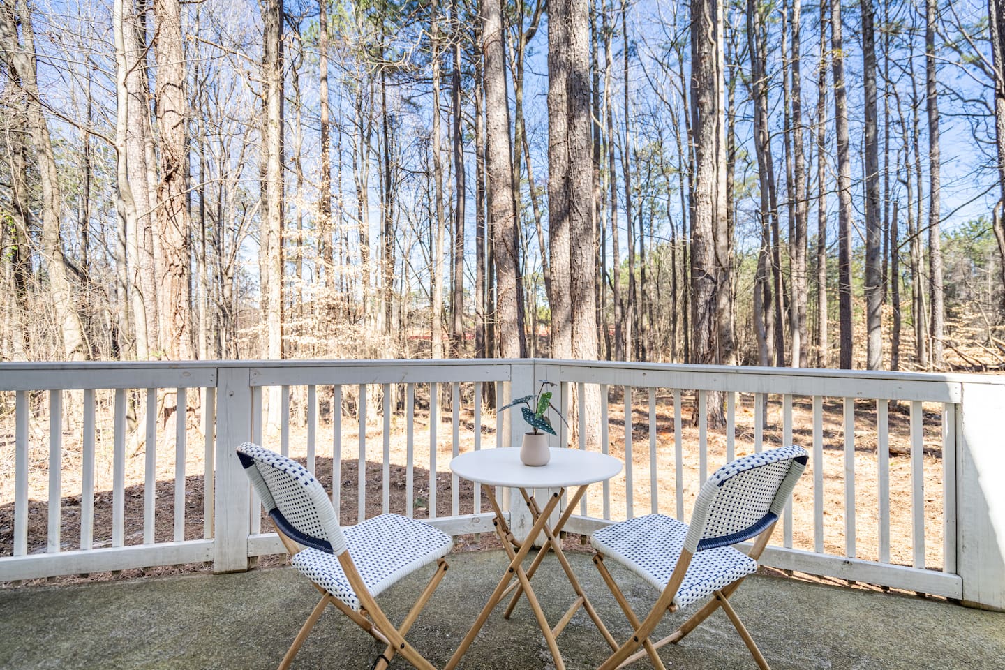 Walk out deck Bedroom 1