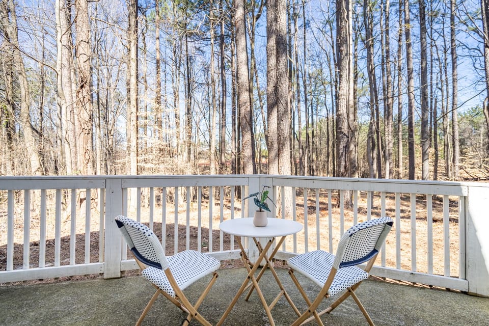 Walk out deck Bedroom 1
