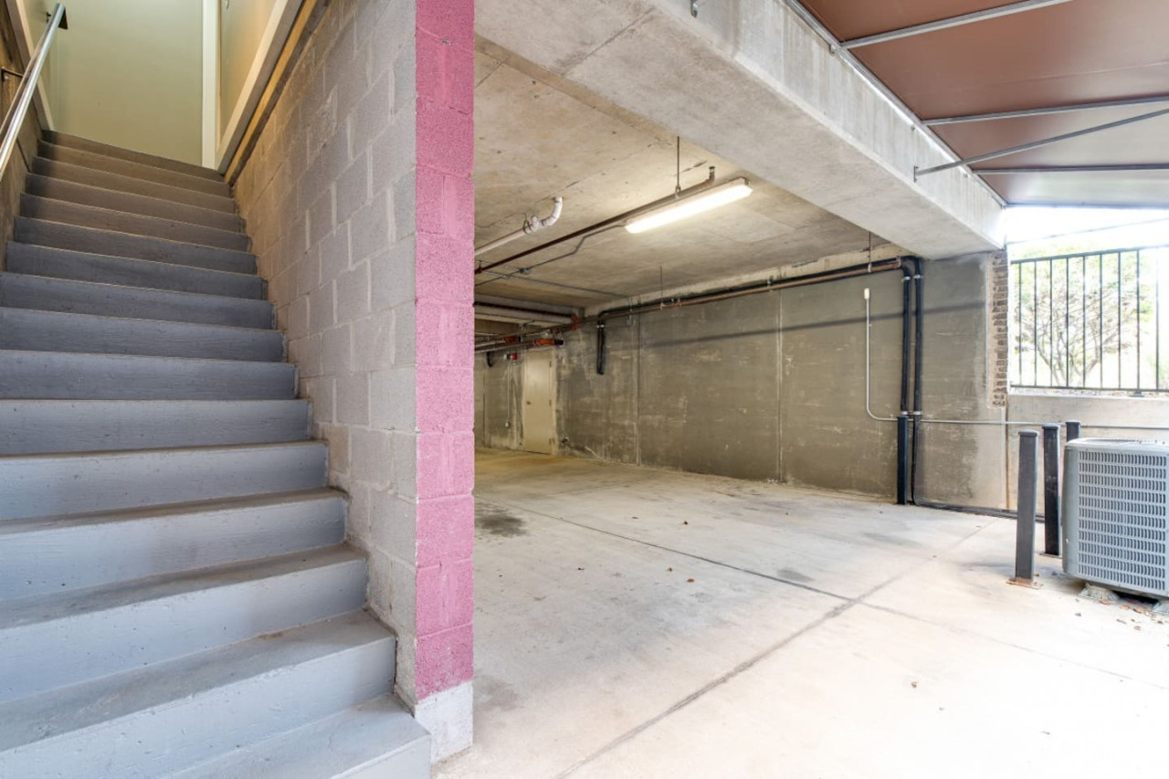 Private condo entrance