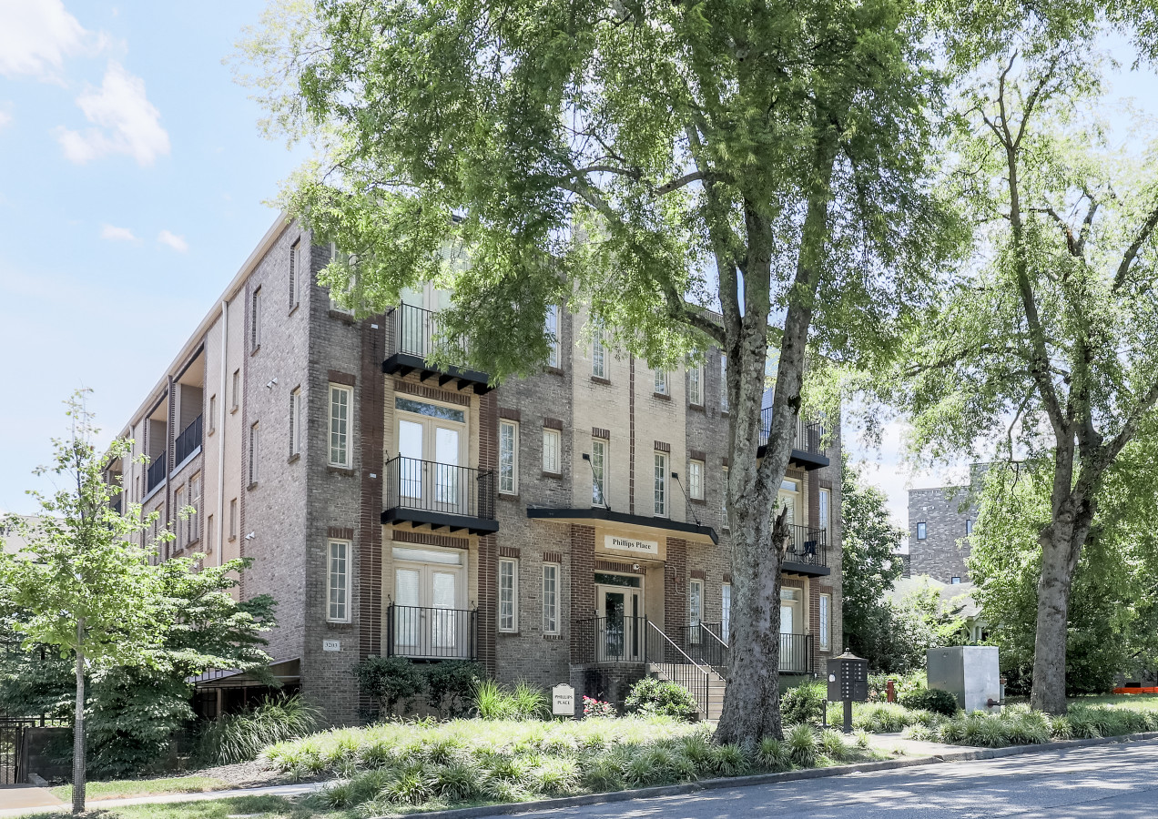 Outside View of Phillips Place