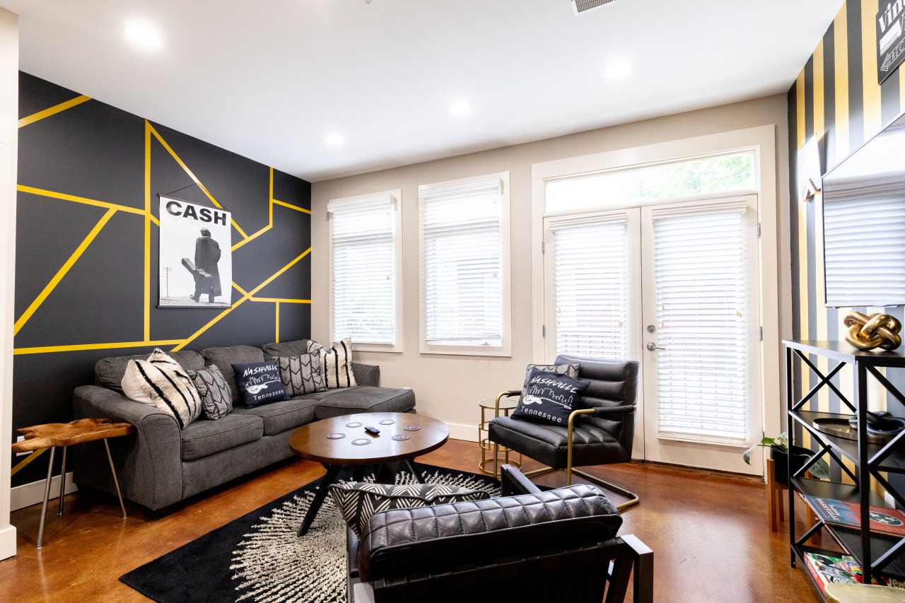 Spacious Living Room with Ample seating to relax after long day