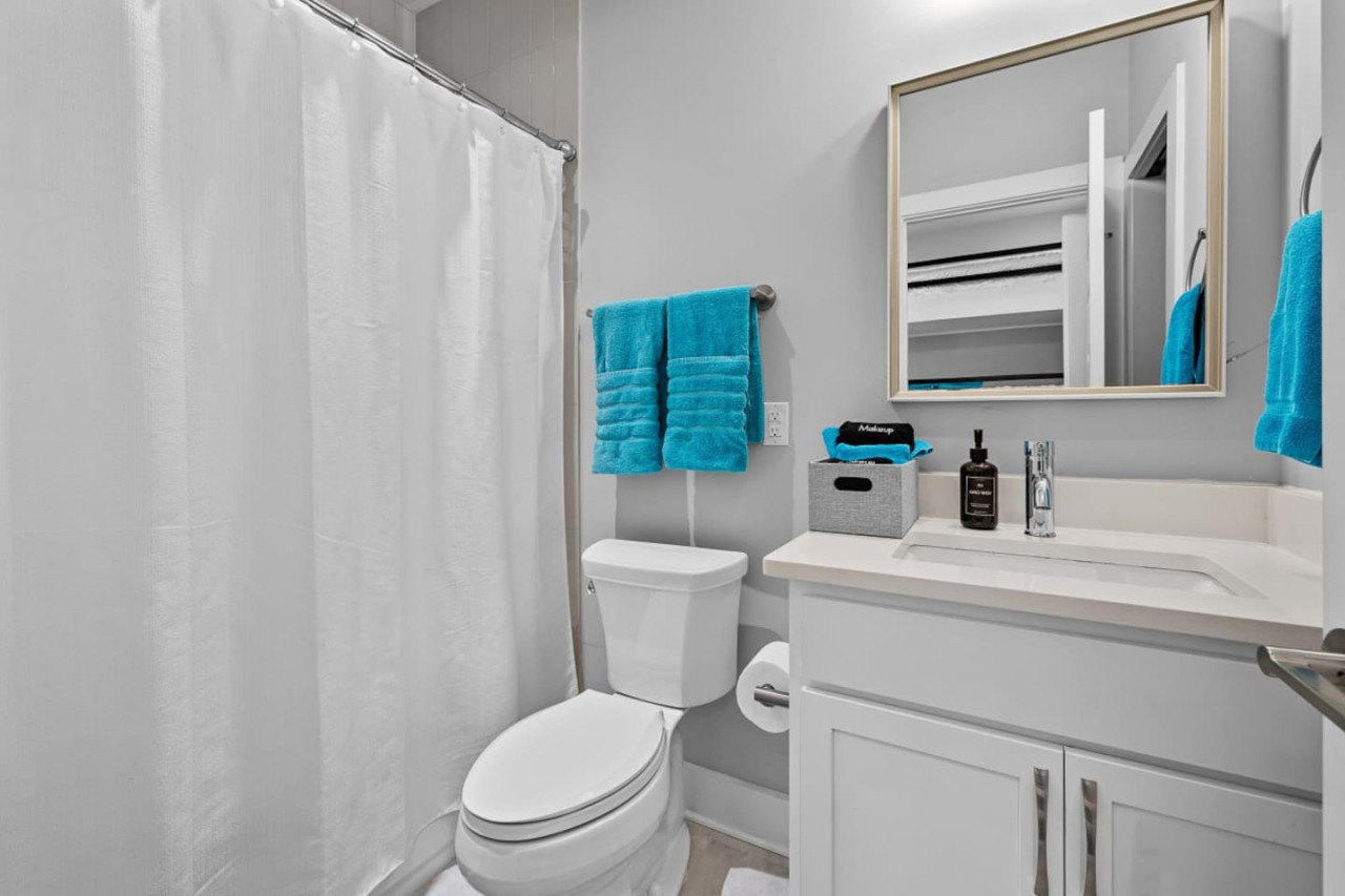 Full Bathroom Ensuite off of 2nd Bedroom