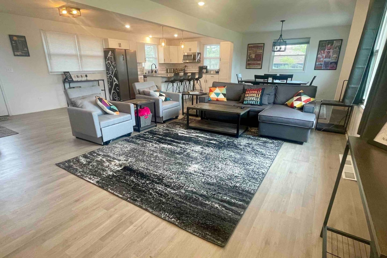 Large open living space