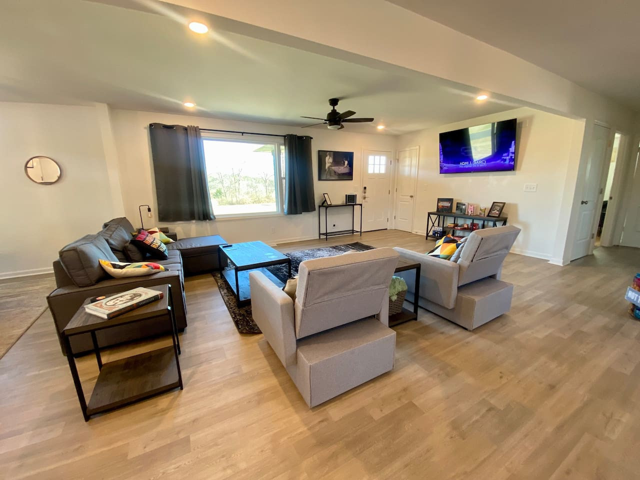 Wide open living space