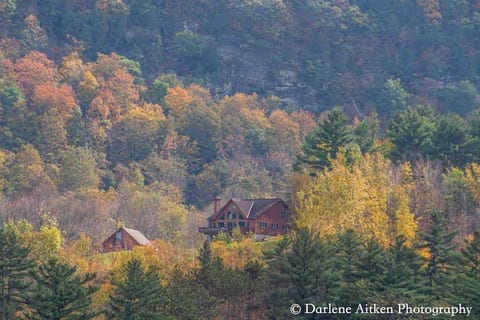 View from across Little Lake