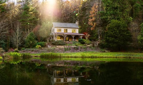 Mountain Escape on 49acres with stream•pond•trails