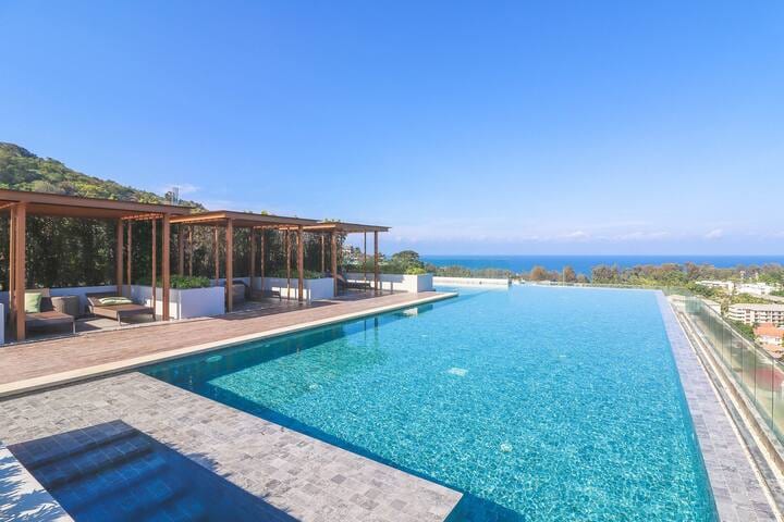 BnB Modern Pool Apartment Near Beach  - Tambon Choeng Thale