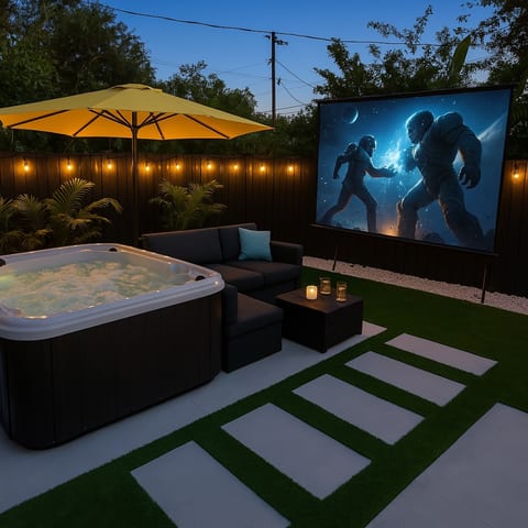 Sleeps 20 • Heated Pool • Hot Tub • Outdoor Kitchen/Theater