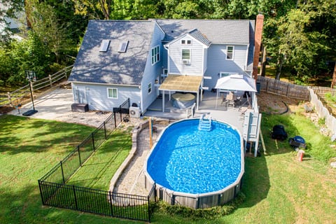 3BR Charlotte Escape: Pool, Hot Tub & Theater