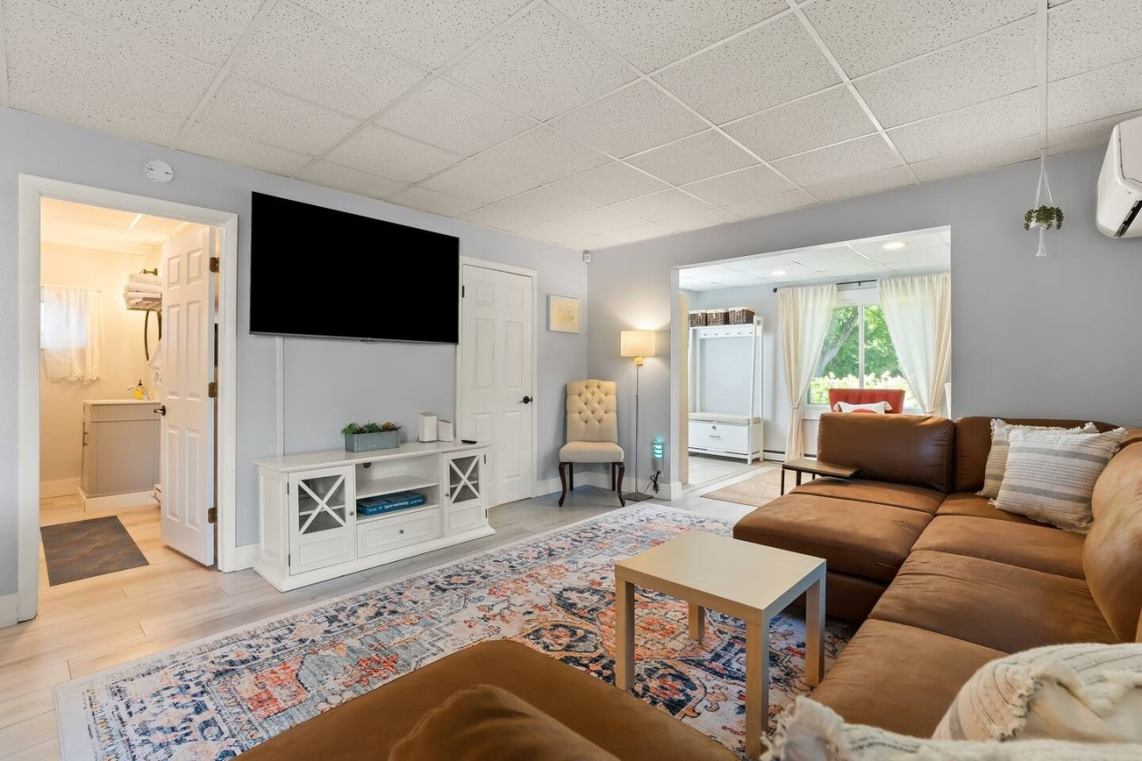 Kick back and enjoy movie nights or quiet moments in the living room.