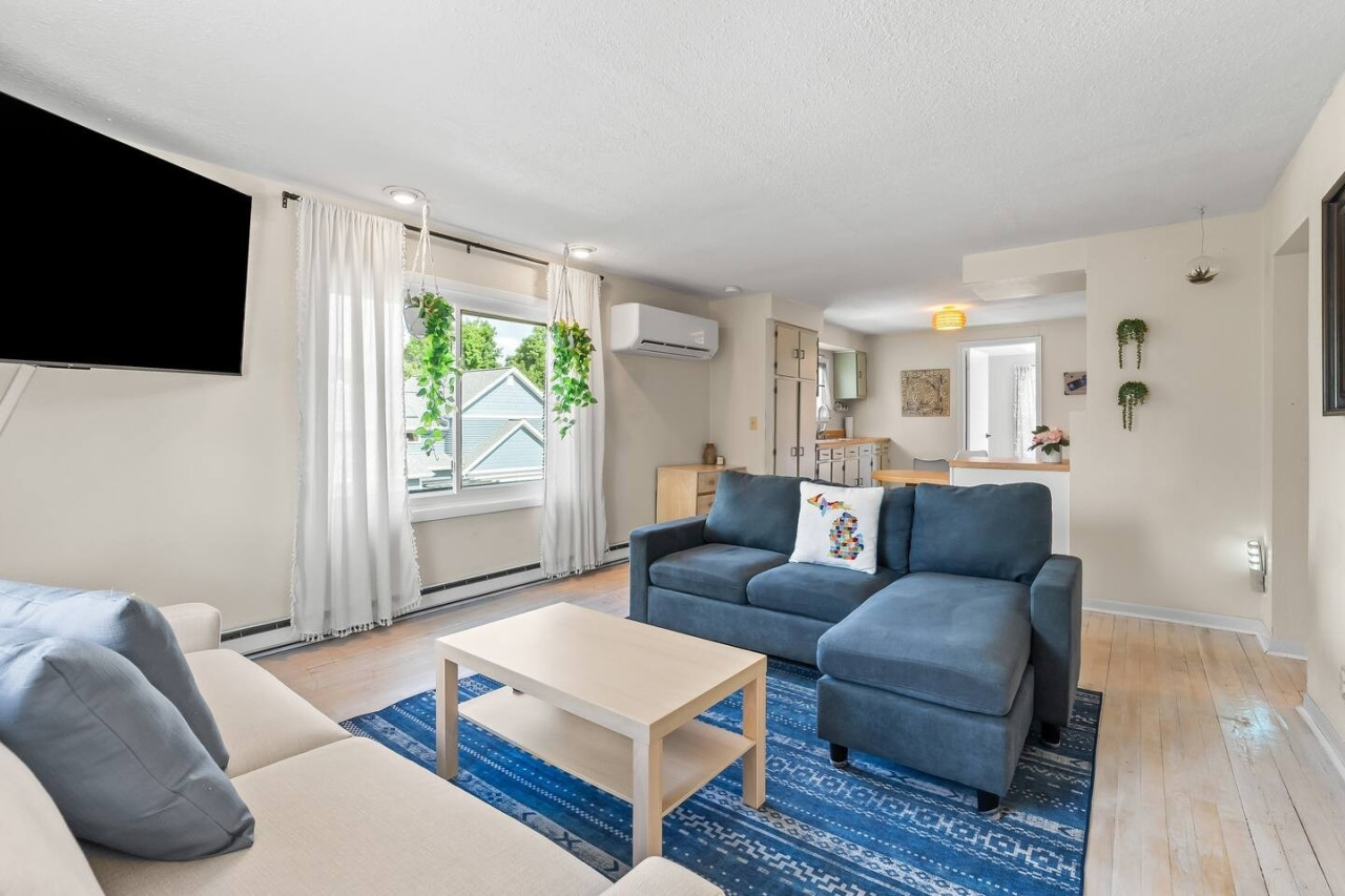 Unwind in this inviting living room, a perfect space to relax and enjoy some downtime after a day of adventure.