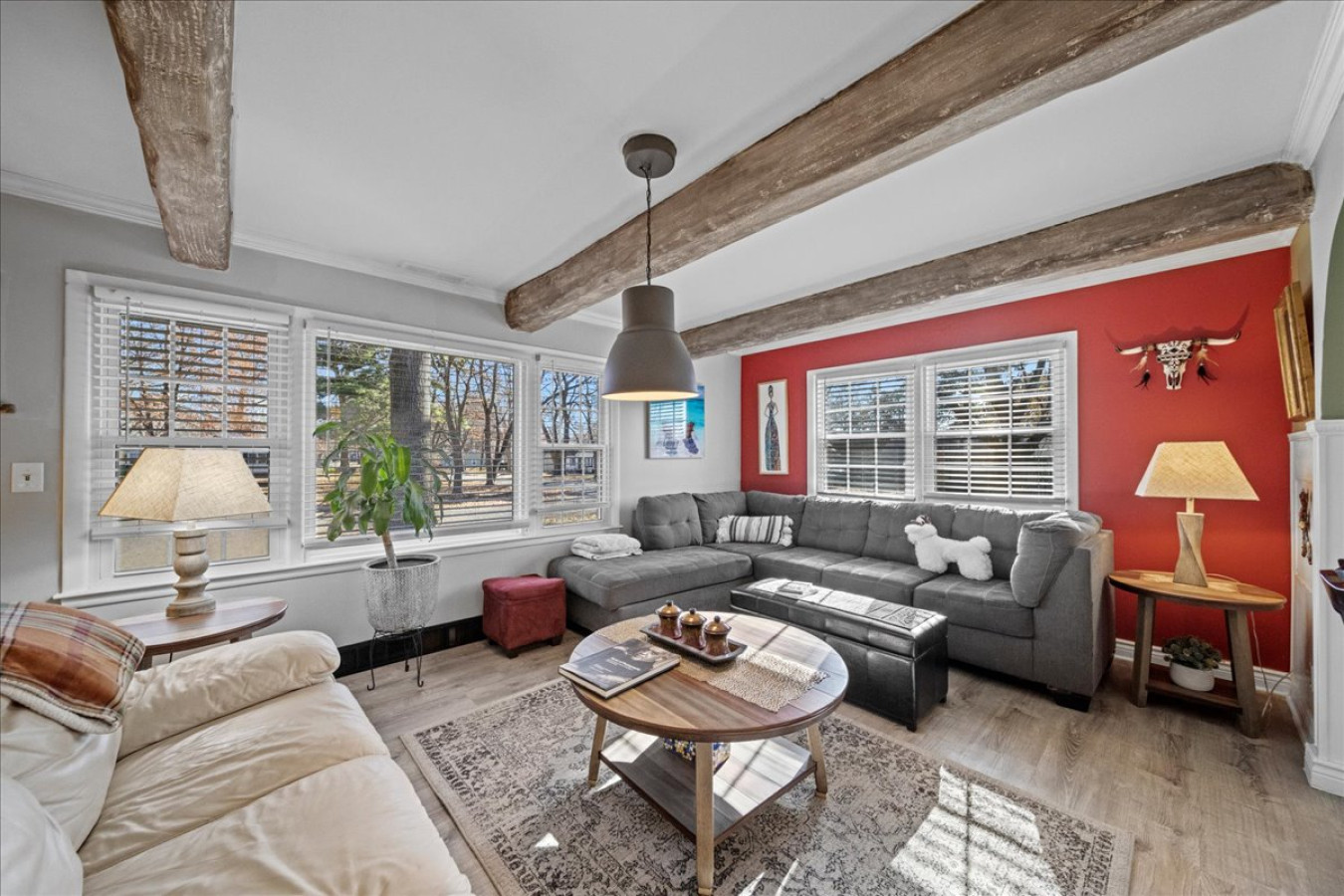 3br-overland-park-home-with-patio-and-waterfall-pond/