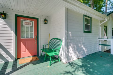Step into your peaceful riverfront retreat, where comfort and adventure await right at your doorstep.