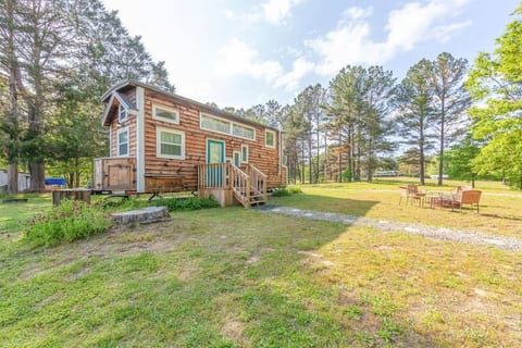 224 sq ft custom built tiny house on wheels. 