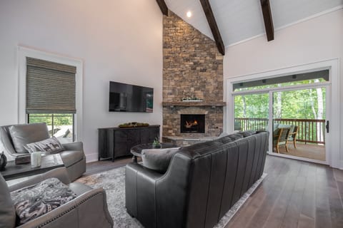 Family Room with Fireplace