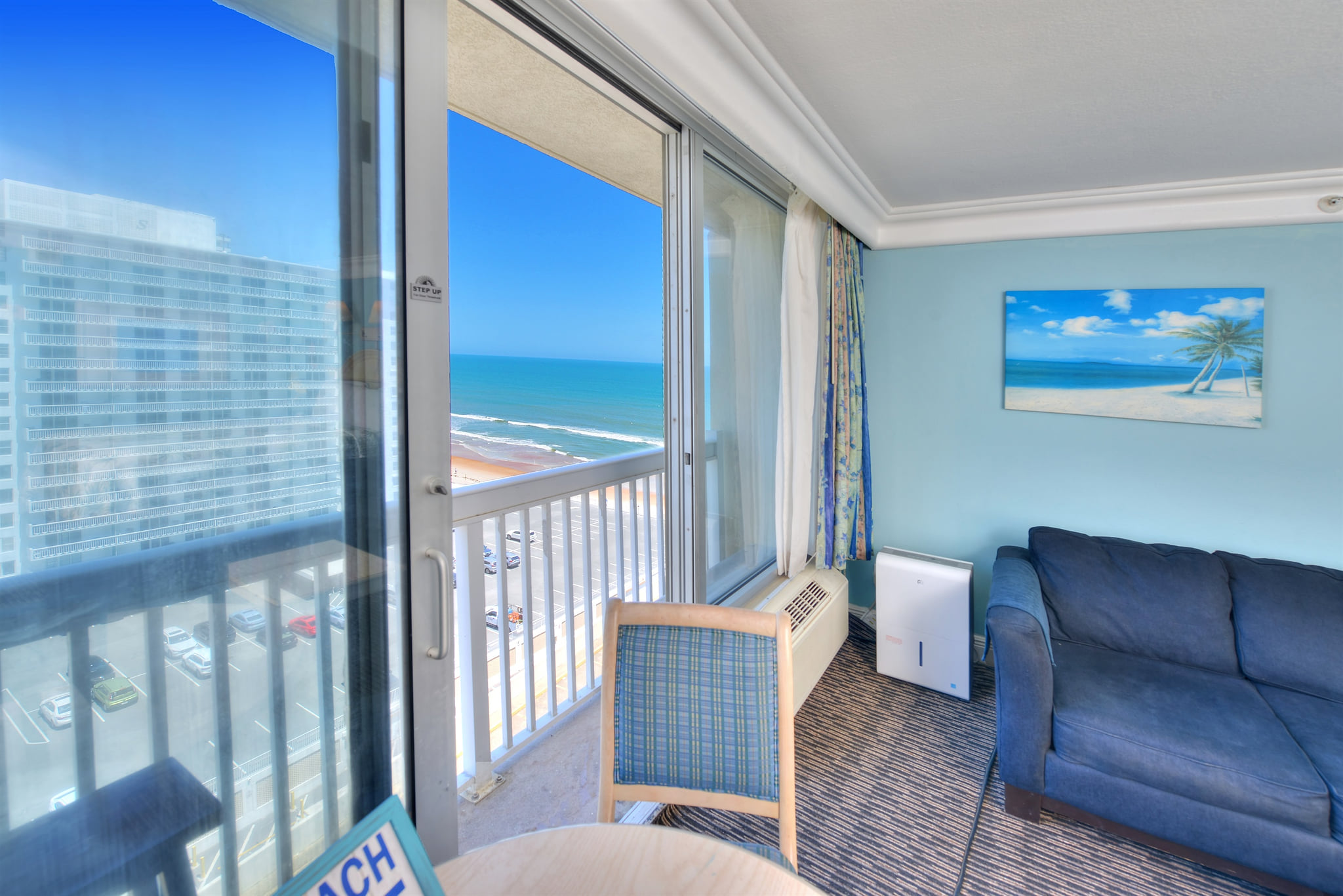 Elevated coastal views from your balcony