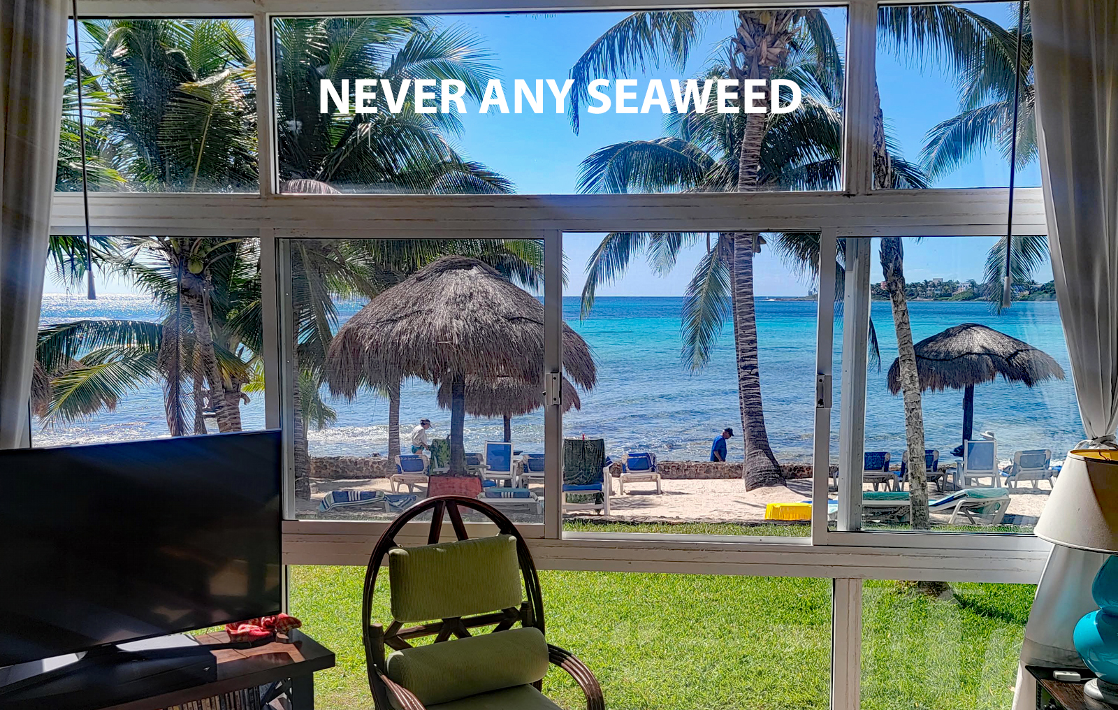 You Can't Get Any Closer to a Beautiful Beach Than This!