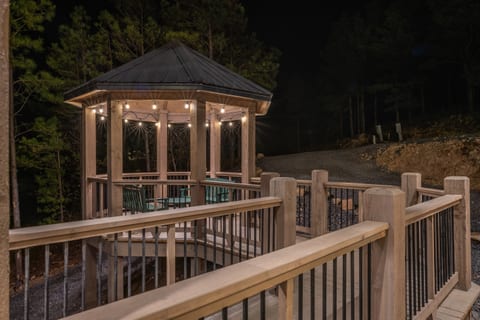 A shining centerpiece in the heart of the night.