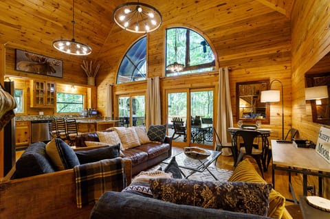"Bring everyone together for the big game or a movie marathon, creating memories in the perfect cozy setting."